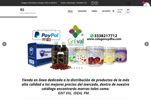 Site using Woo Out Of Stock Products plugin