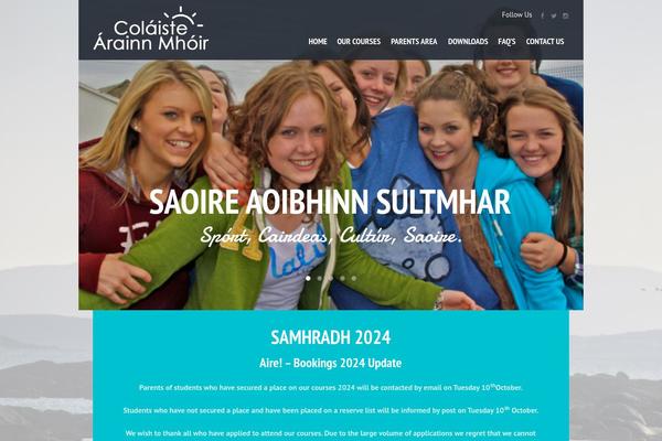 SevenHills theme site design template sample