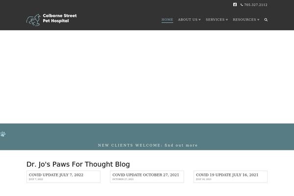 colbornestreetpethospital.com site used Colbornestreet