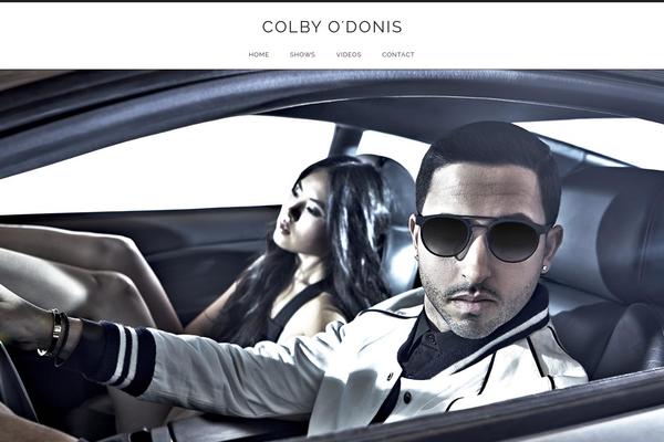 Promenade theme site design template sample