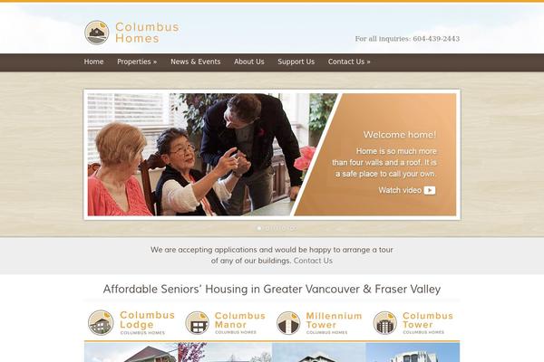Anthology theme site design template sample