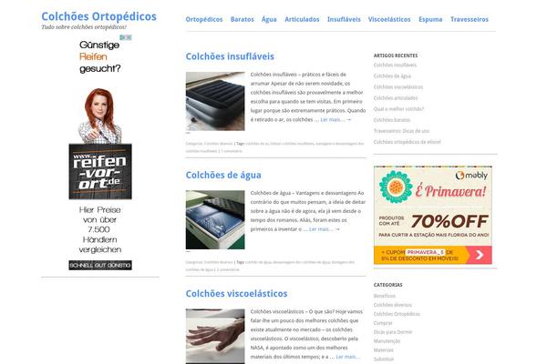 Ari theme site design template sample