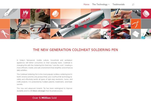 coldheat.com site used Divi Child