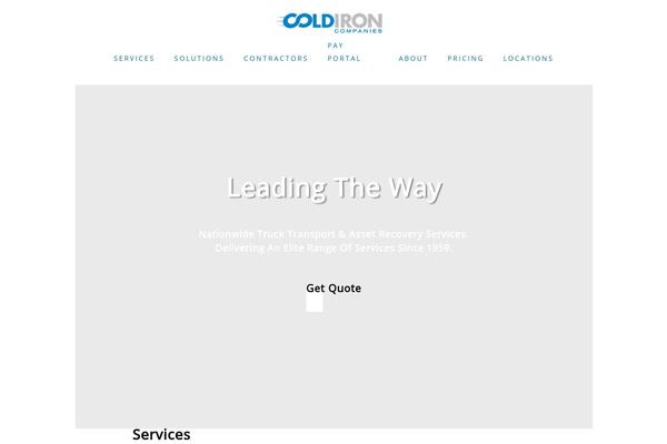Minus theme site design template sample