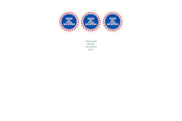 coldsplinters.com site used Canvas-1