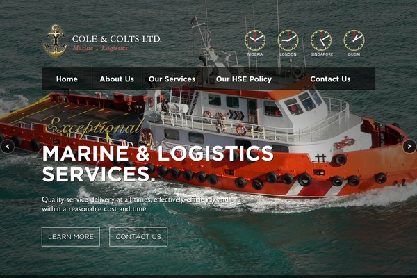 coleandcoltsltd.com site used Cole-and-colts
