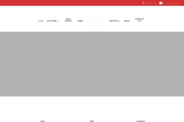 Divi Child theme site design template sample