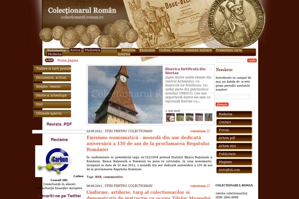colectionarul-roman.ro site used Revolution_news-21