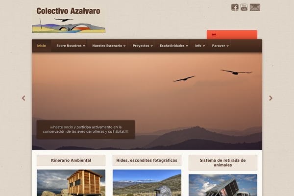 Earth theme site design template sample
