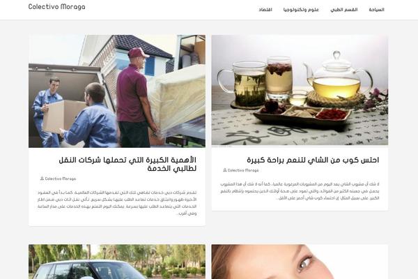 Magazine Pro theme site design template sample