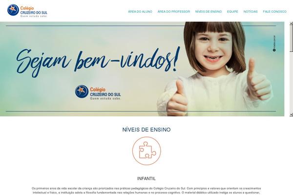 colegiocruzeirodosul.com.br site used Colegio-cruzeiro