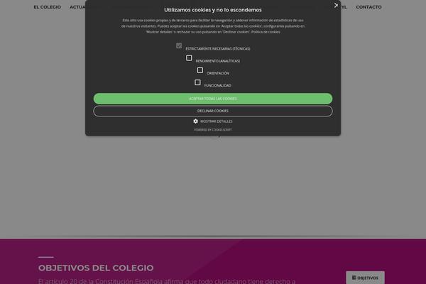 Site using Simple Lightbox plugin