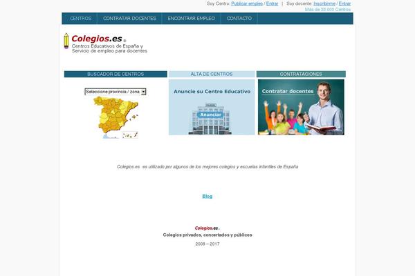 colegios theme websites examples