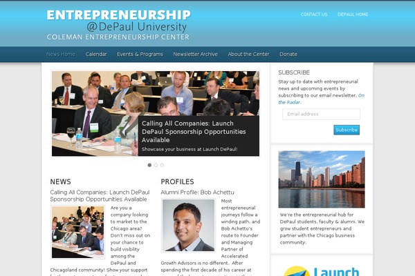 GuCherry Blog theme site design template sample