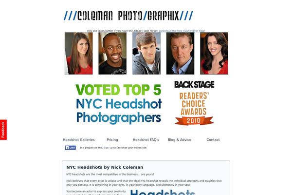 colemanphotographix.com site used Cpg2010