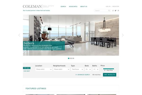 colemanrealestate.com site used Colemanrealestategroup