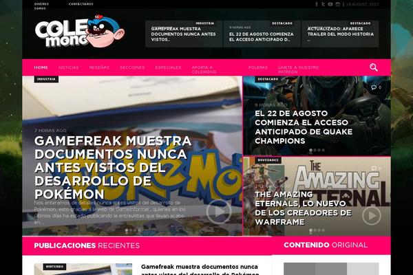 colemono.com site used Morningtime-wpl