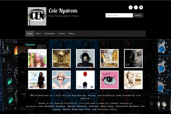 Simple Catch theme site design template sample