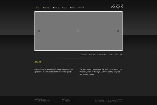 coleo-design.com site used Carrington-jam-1.3