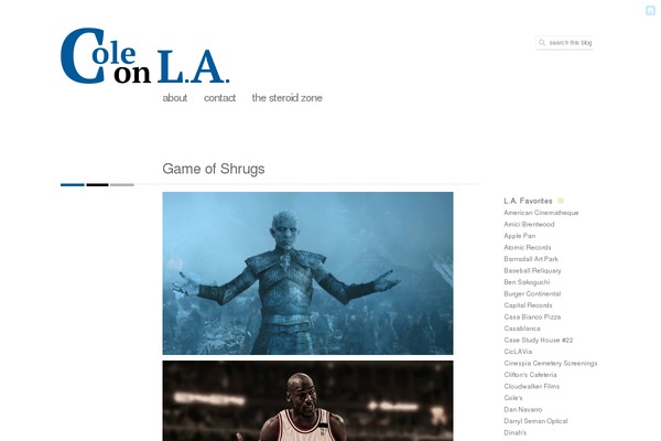 coleonla.com site used Neutra