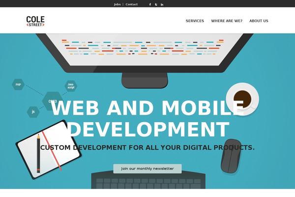 Site using CRM WordPress Leads plugin
