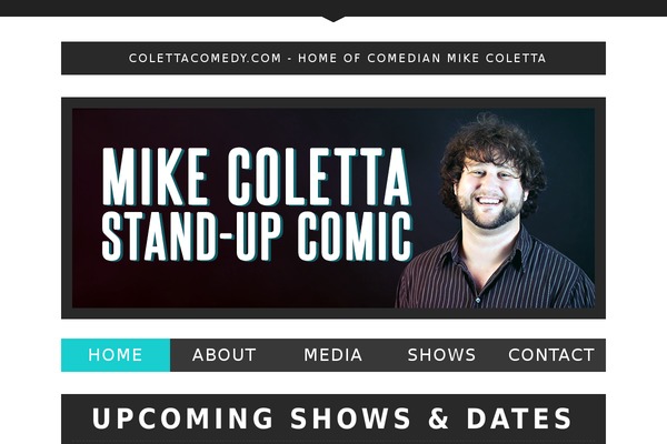 colettacomedy.com site used Soundboard