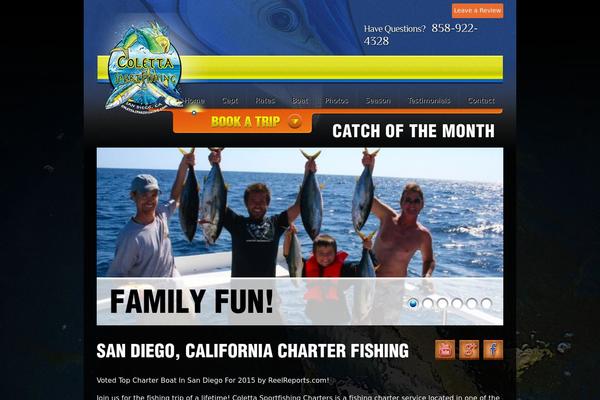 colettasportfishing.com site used Coletta
