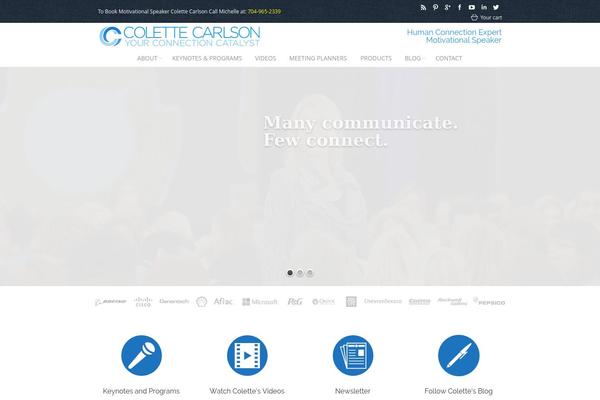 Site using WPFront Notification Bar plugin