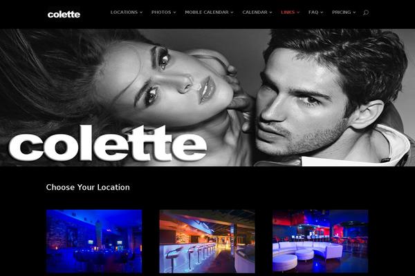 Divi theme site design template sample