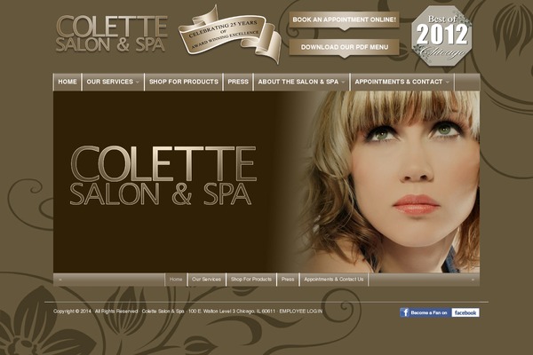 Natural theme site design template sample