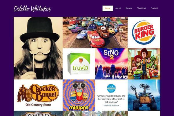 Buran-child theme site design template sample