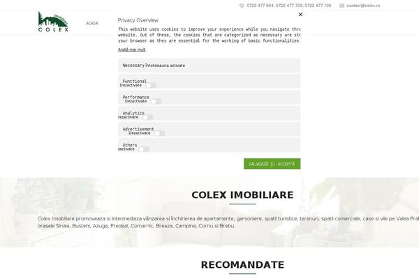 MyHome theme site design template sample