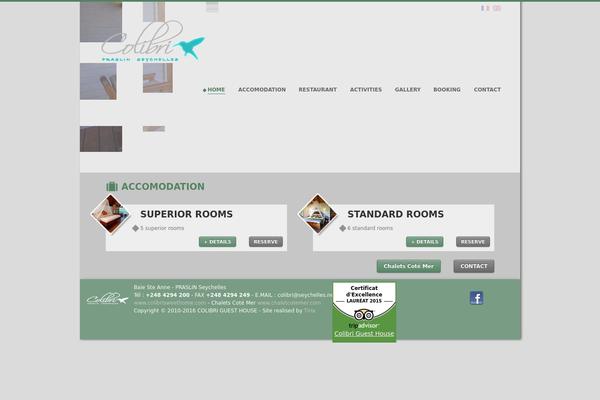 colibrisweethome.com site used Colibri