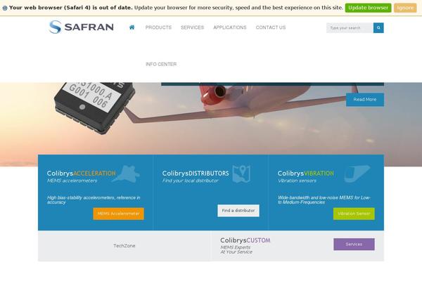 safran theme websites examples