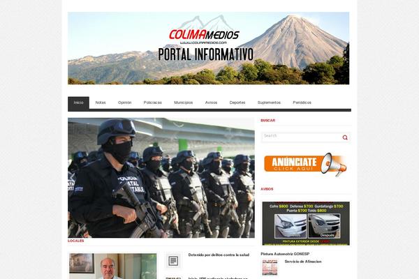 Site using Simple Slideshow Manager plugin