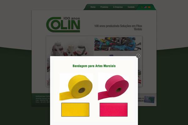 Colin theme site design template sample