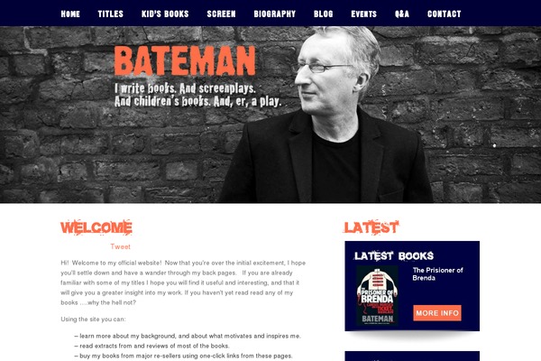 Starkers (Blank Theme) theme site design template sample