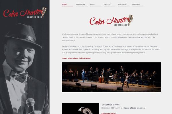 colinhunter.ca site used Gig-wp