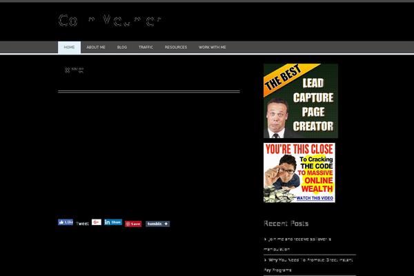 Klass theme site design template sample
