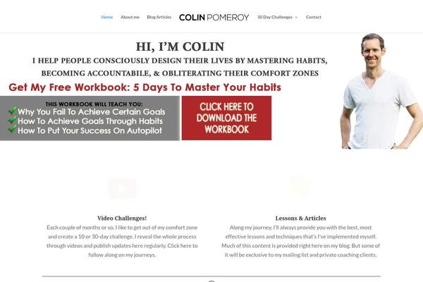 Paulblack theme site design template sample