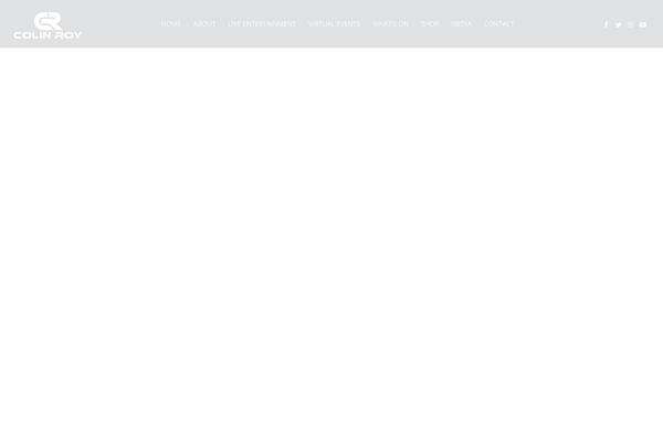 Theater theme site design template sample
