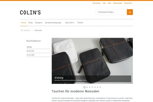 Hamburg theme site design template sample