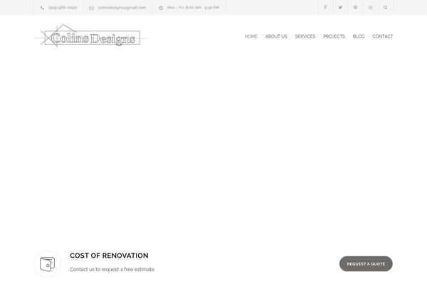 colinsdesigns.com site used Renovate-child