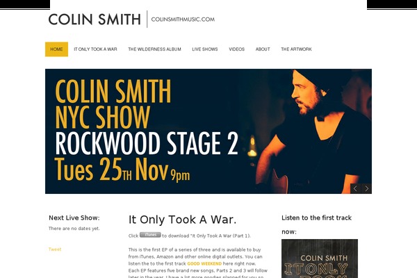 Soundboard theme site design template sample