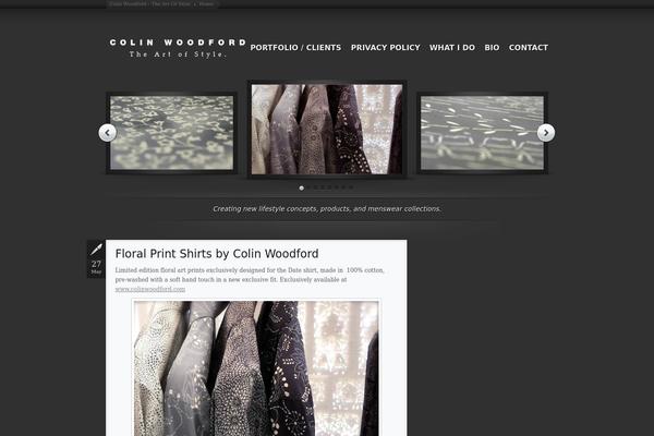 Sakura theme site design template sample