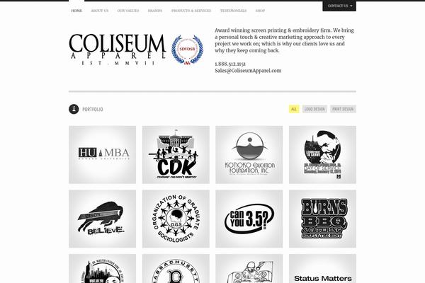 Yin & Yang theme site design template sample