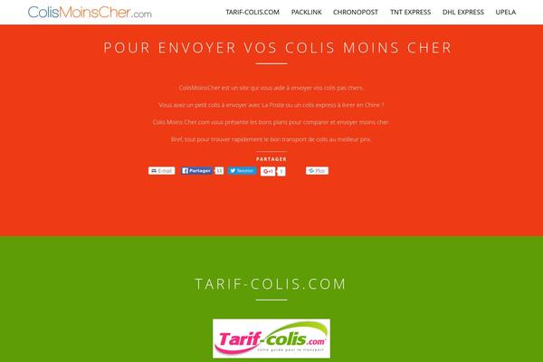 Visia theme site design template sample