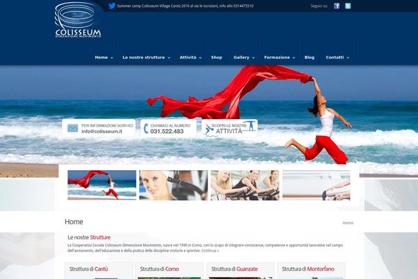 Memento theme site design template sample