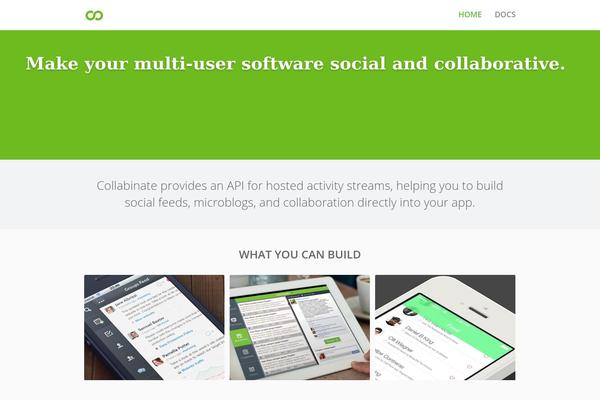 Minimal theme site design template sample