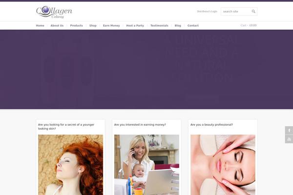 Replete theme site design template sample